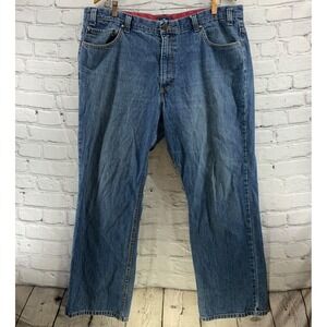 Dockers Jeans Mens Sz 42X30 Blue Denim‎ 100% Cotton